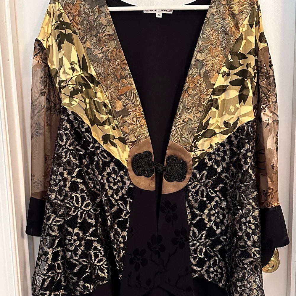 Spencer Alexis kimono top plus size 3X